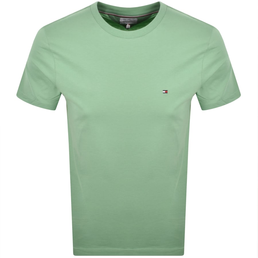Image number 1 for Tommy Hilfiger Essential Solid T Shirt Green