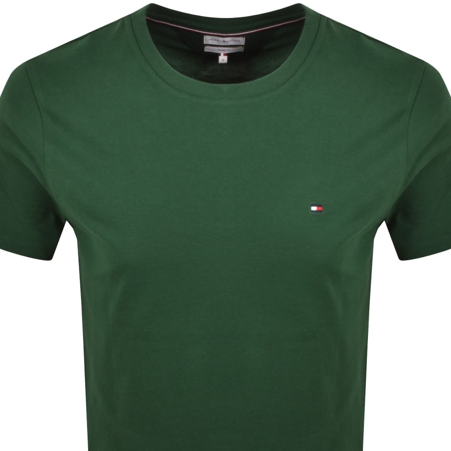 Image number 2 for Tommy Hilfiger Essential Solid T Shirt Green