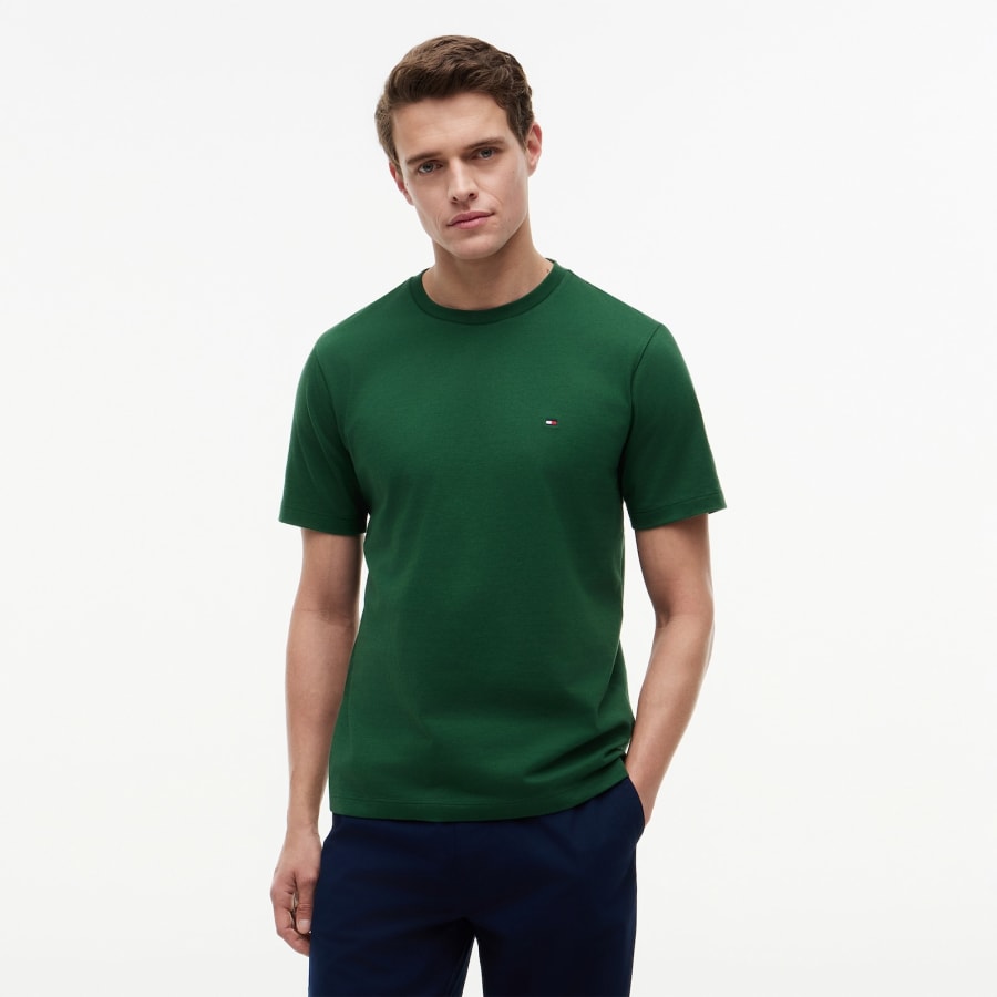 Image number 4 for Tommy Hilfiger Essential Solid T Shirt Green