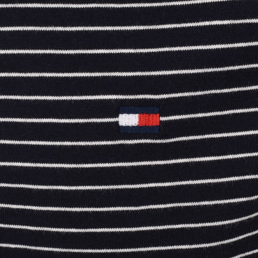 Image number 3 for Tommy Hilfiger Essential Stripe T Shirt Navy