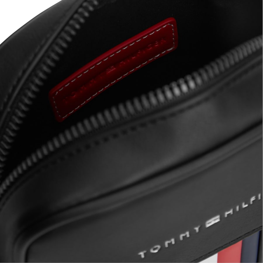 Image number 4 for Tommy Hilfiger Mini Reporter Bag Black
