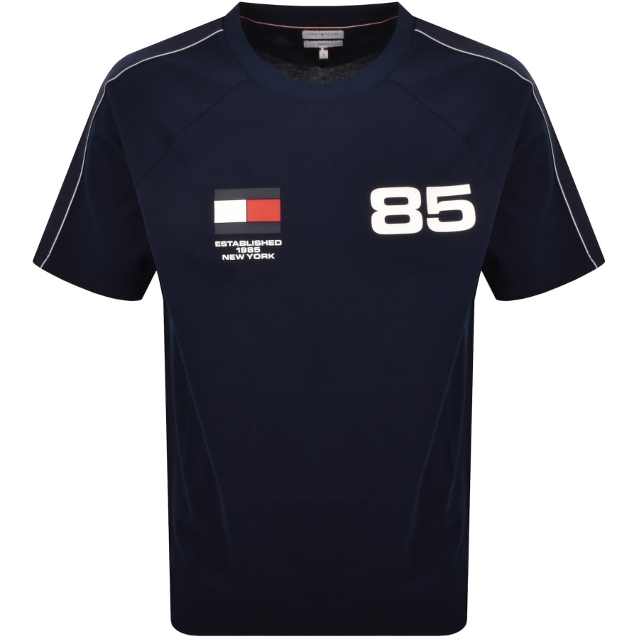 Image number 1 for Tommy Hilfiger Countries Relaxed T Shirt Navy