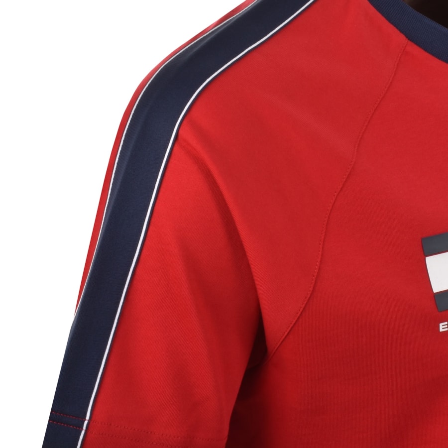 Image number 4 for Tommy Hilfiger Countries Relaxed T Shirt Red
