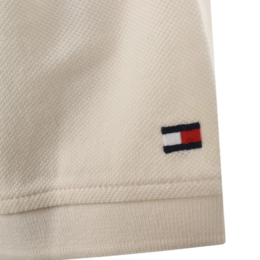 Image number 3 for Tommy Hilfiger Placed Breton Polo Ivory
