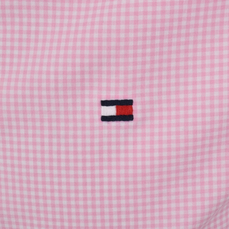 Image number 3 for Tommy Hilfiger Gingham Shirt Pink