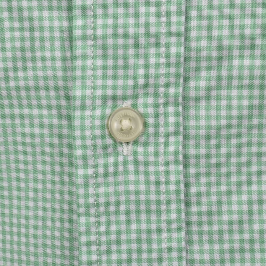 Image number 4 for Tommy Hilfiger Gingham Shirt Green