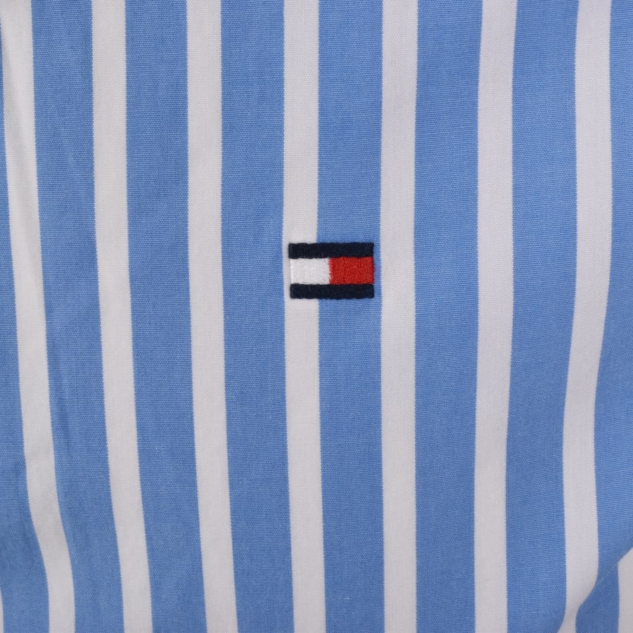 Image number 3 for Tommy Hilfiger Poplin Shirt Blue