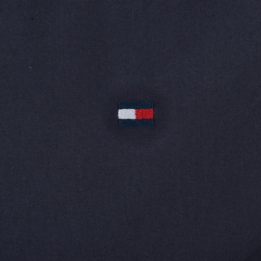 Image number 3 for Tommy Hilfiger Poplin Shirt Navy