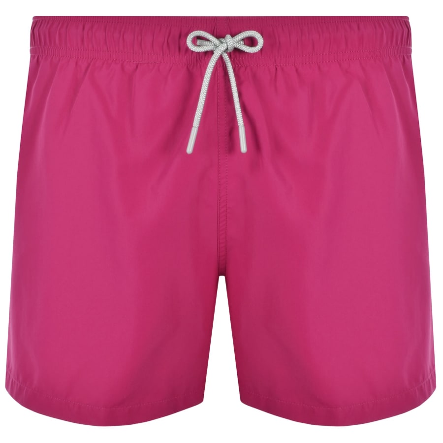 Image number 2 for EA7 Emporio Armani Logo Swim Shorts Pink