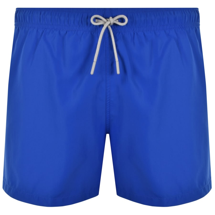 Image number 2 for EA7 Emporio Armani Logo Swim Shorts Blue