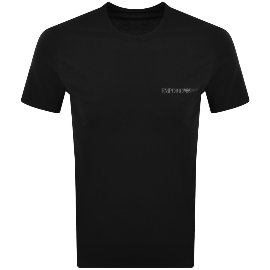 Image number 2 for Emporio Armani 2 Pack Logo T Shirts