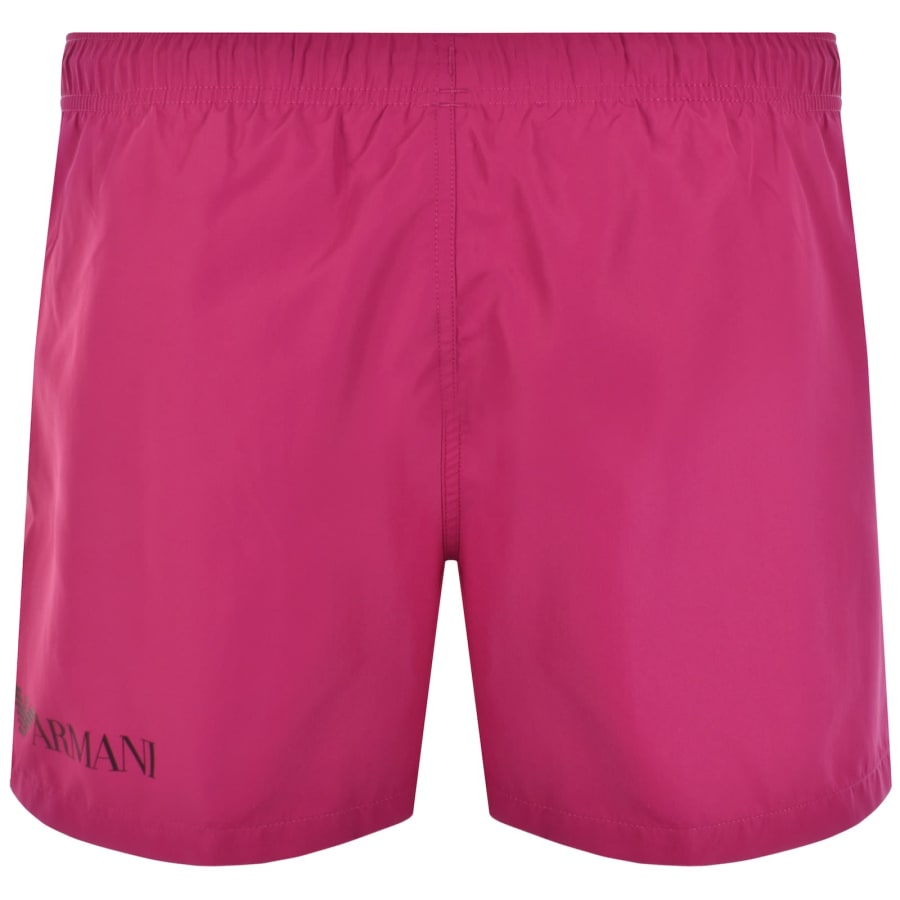 Image number 3 for EA7 Emporio Armani Logo Swim Shorts Pink