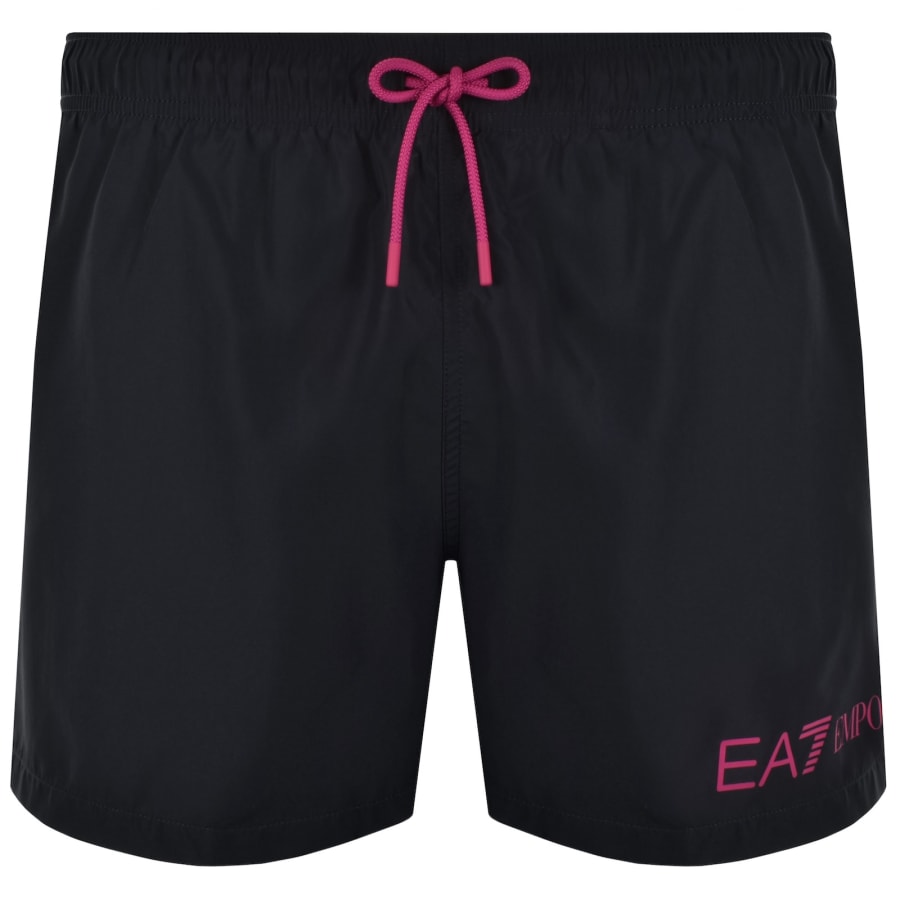Image number 2 for EA7 Emporio Armani Logo Swim Shorts Navy