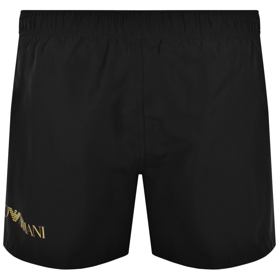 Image number 3 for EA7 Emporio Armani Logo Swim Shorts Black