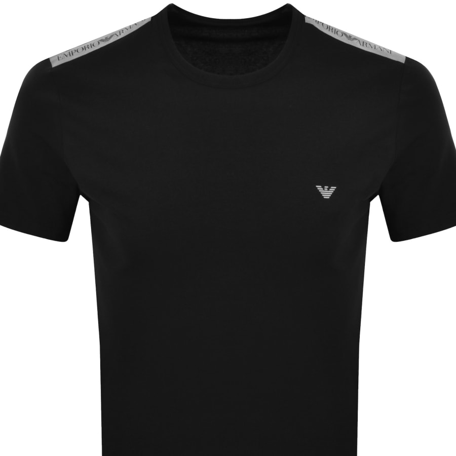 Image number 3 for Emporio Armani Lounge Logo T Shirt Black