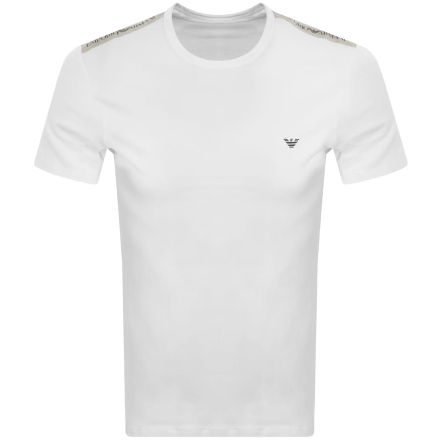 Image number 2 for Emporio Armani Lounge Logo T Shirt White