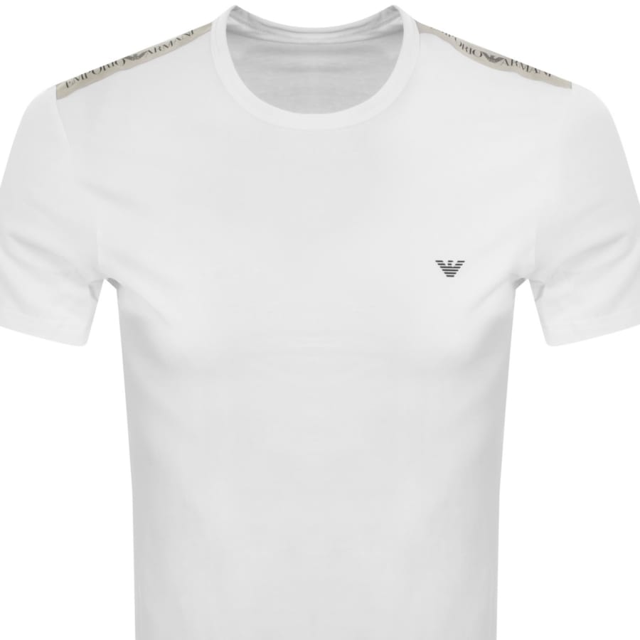 Image number 3 for Emporio Armani Lounge Logo T Shirt White