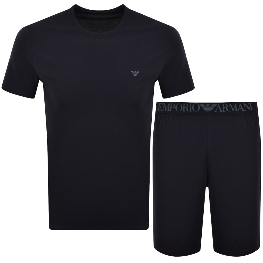 Image number 1 for Emporio Armani Short Pyjama Loungewear Set