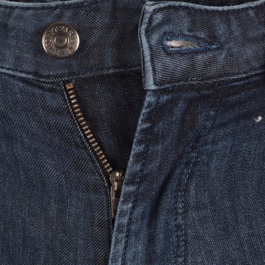 Image number 5 for Emporio Armani J06 Slim Fit Jeans Blue