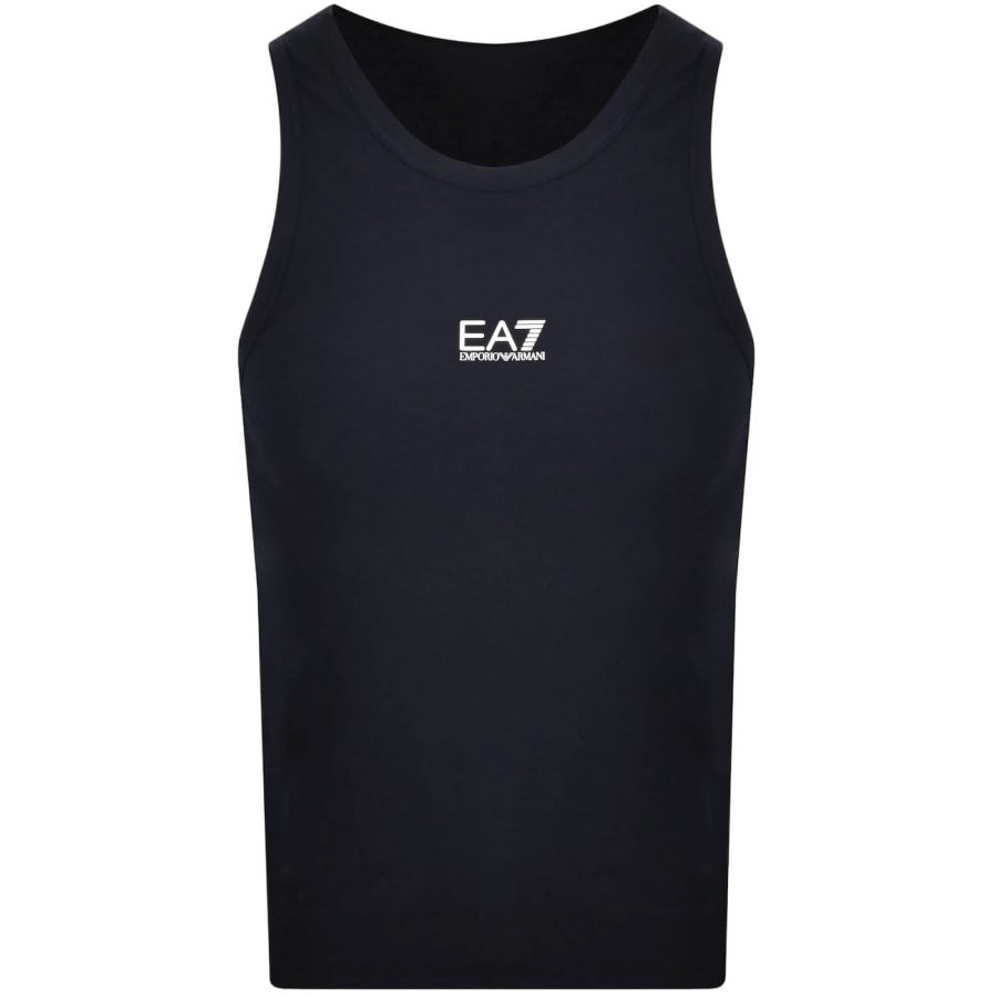 Image number 1 for EA7 Emporio Armani Logo Vest Navy