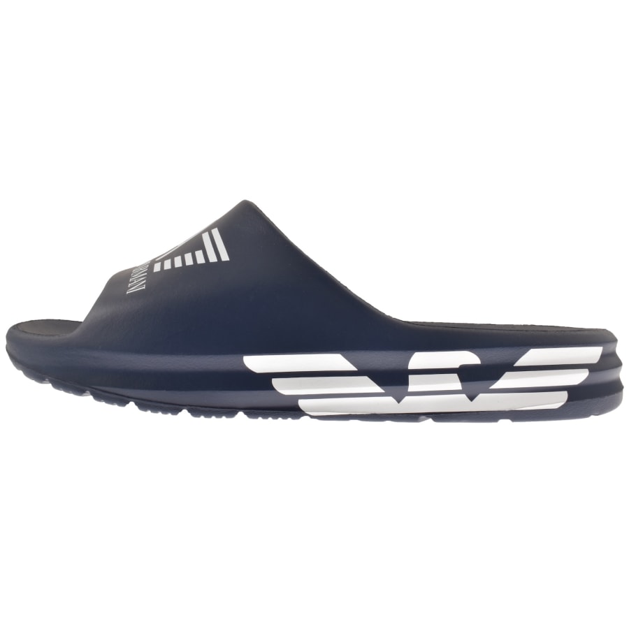Image number 2 for EA7 Emporio Armani Beach Sliders Blue