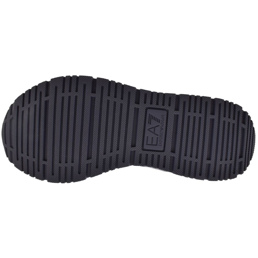 Image number 5 for EA7 Emporio Armani Logo Trainers Navy