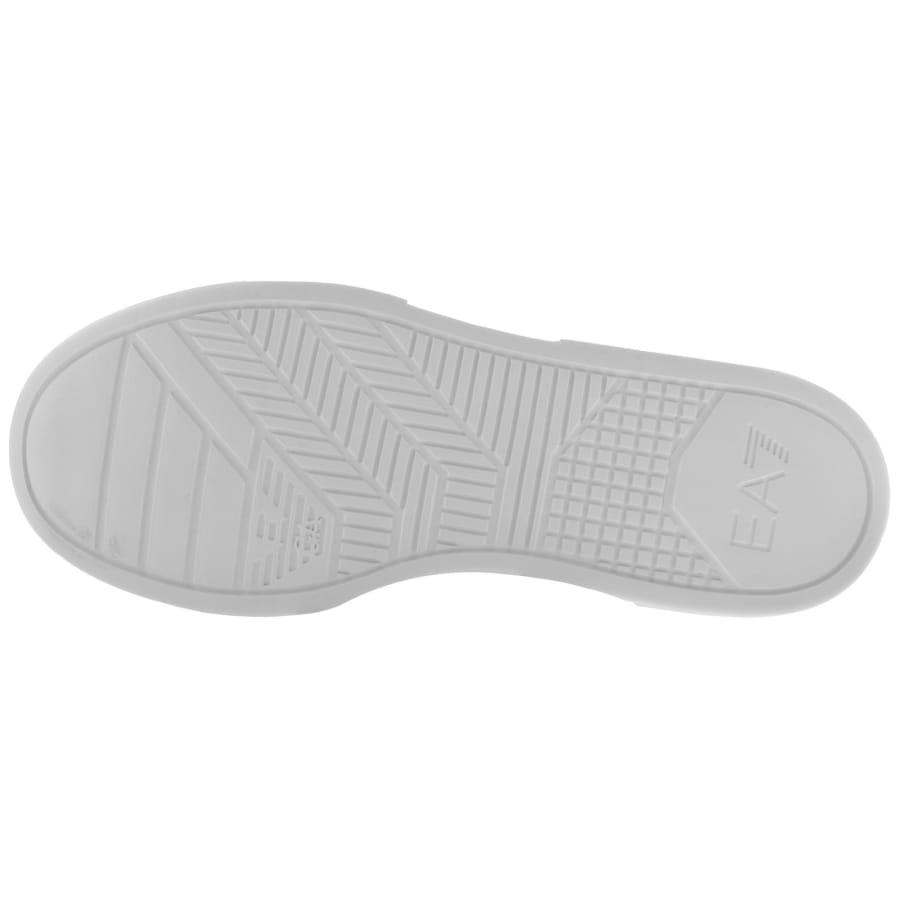 Image number 5 for EA7 Emporio Armani Logo Trainers White