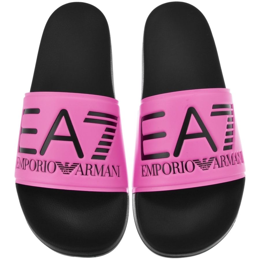 Image number 1 for EA7 Emporio Armani Beach Sliders Pink