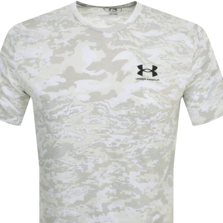 Image number 2 for Under Armour ABC Camo T Shirt Grey
