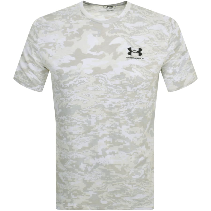 Image number 1 for Under Armour ABC Camo T Shirt Grey