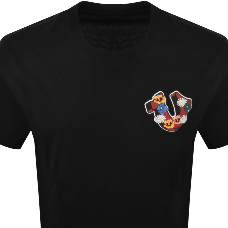 Image number 3 for True Religion Garden Logo T Shirt Black