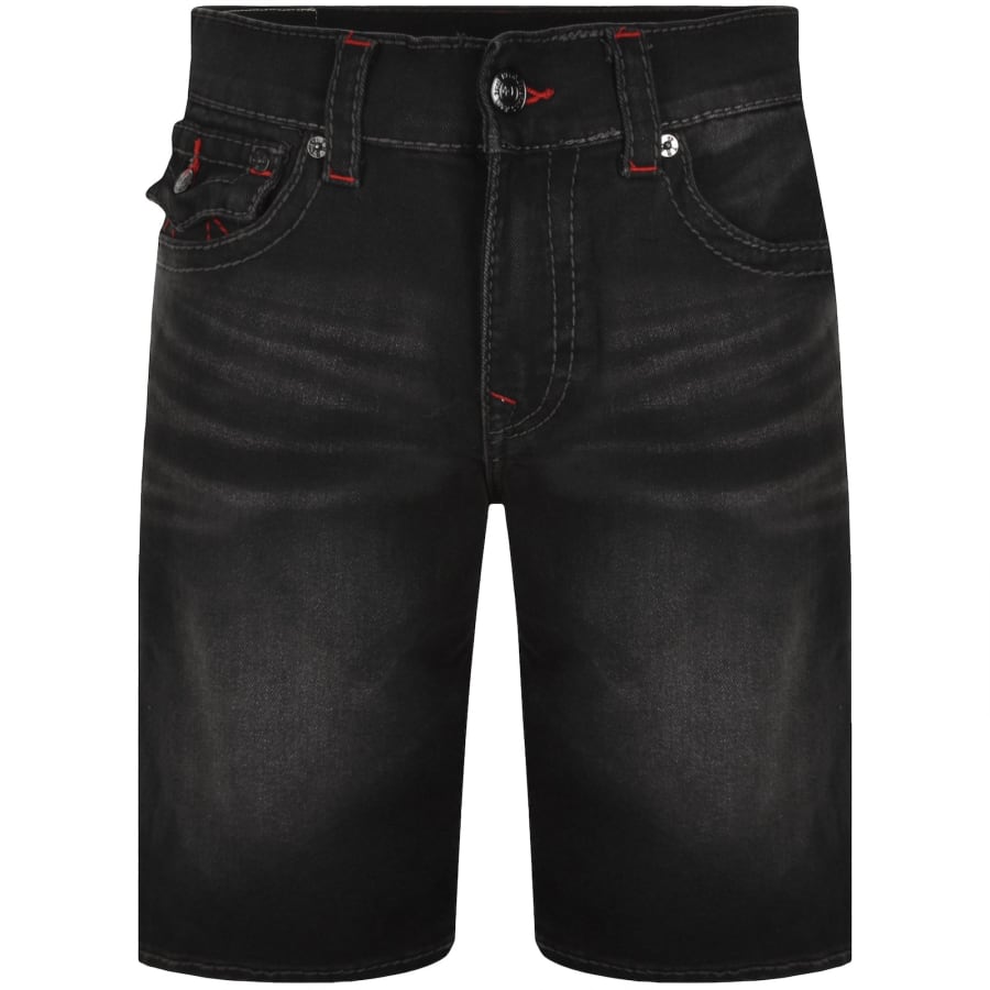 Image number 2 for True Religion Ricky Flap Big T Shorts Grey