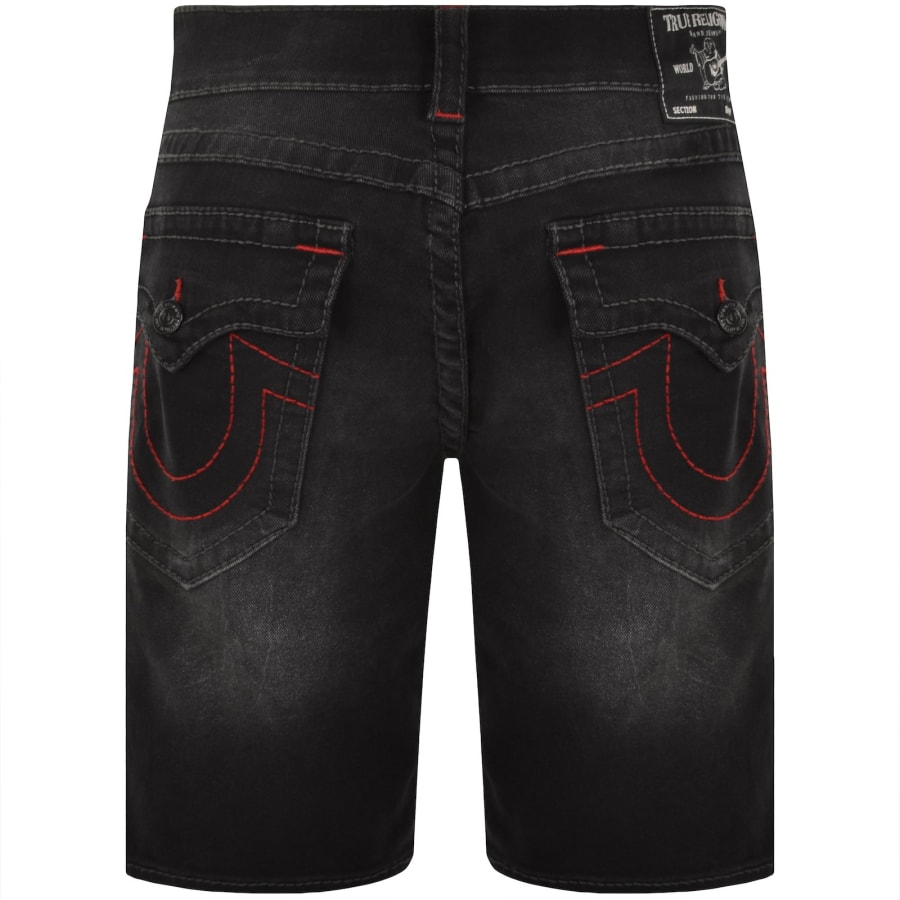 Image number 3 for True Religion Ricky Flap Big T Shorts Grey