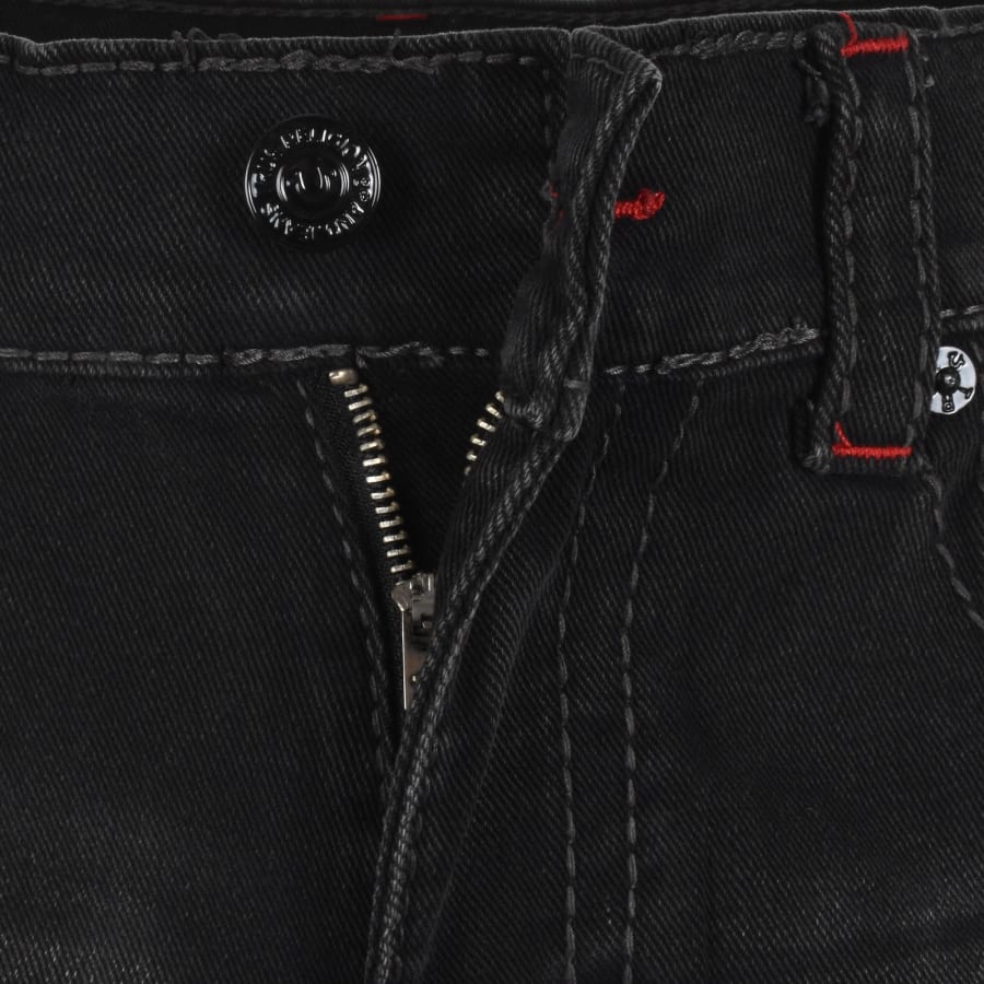 Image number 5 for True Religion Ricky Flap Big T Shorts Grey