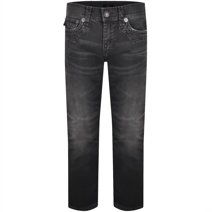 Image number 2 for True Religion Ricky Super T Flap Jeans Grey