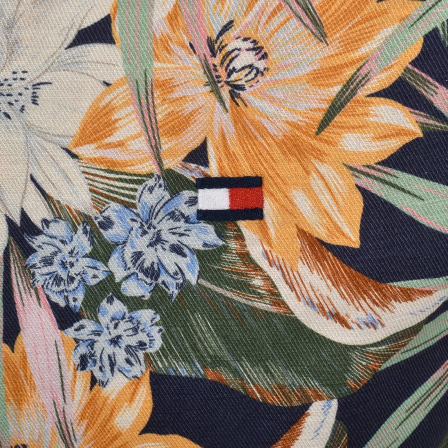 Image number 3 for Tommy Hilfiger Floral Shirt Navy