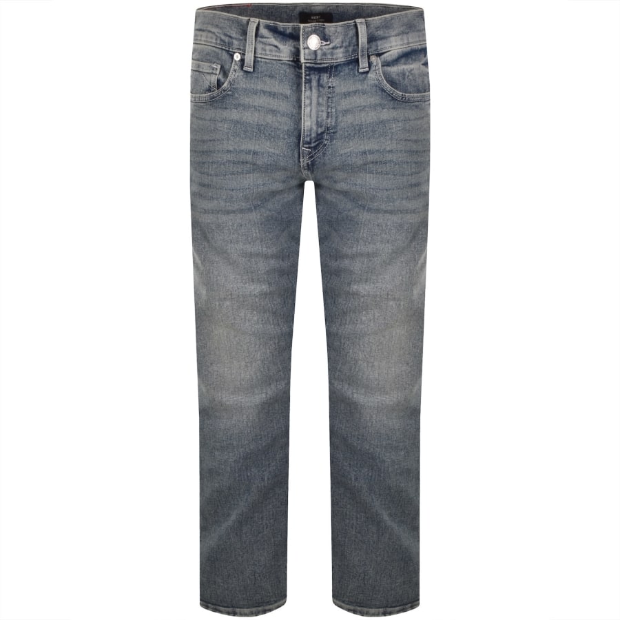 Image number 2 for True Religion Ricky SN NF Straight Jeans Blue