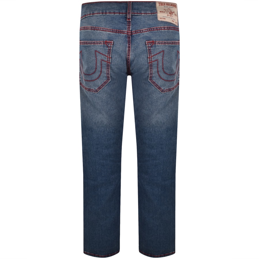 Image number 3 for True Religion Ricky Big T NF Straight Jeans Blue