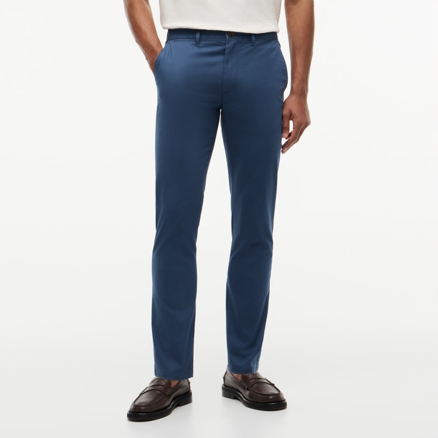 Image number 5 for Tommy Hilfiger Core Denton Twill Trousers Blue