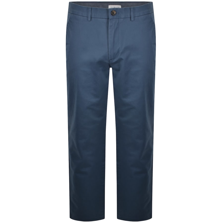 Image number 1 for Tommy Hilfiger Core Denton Twill Trousers Blue