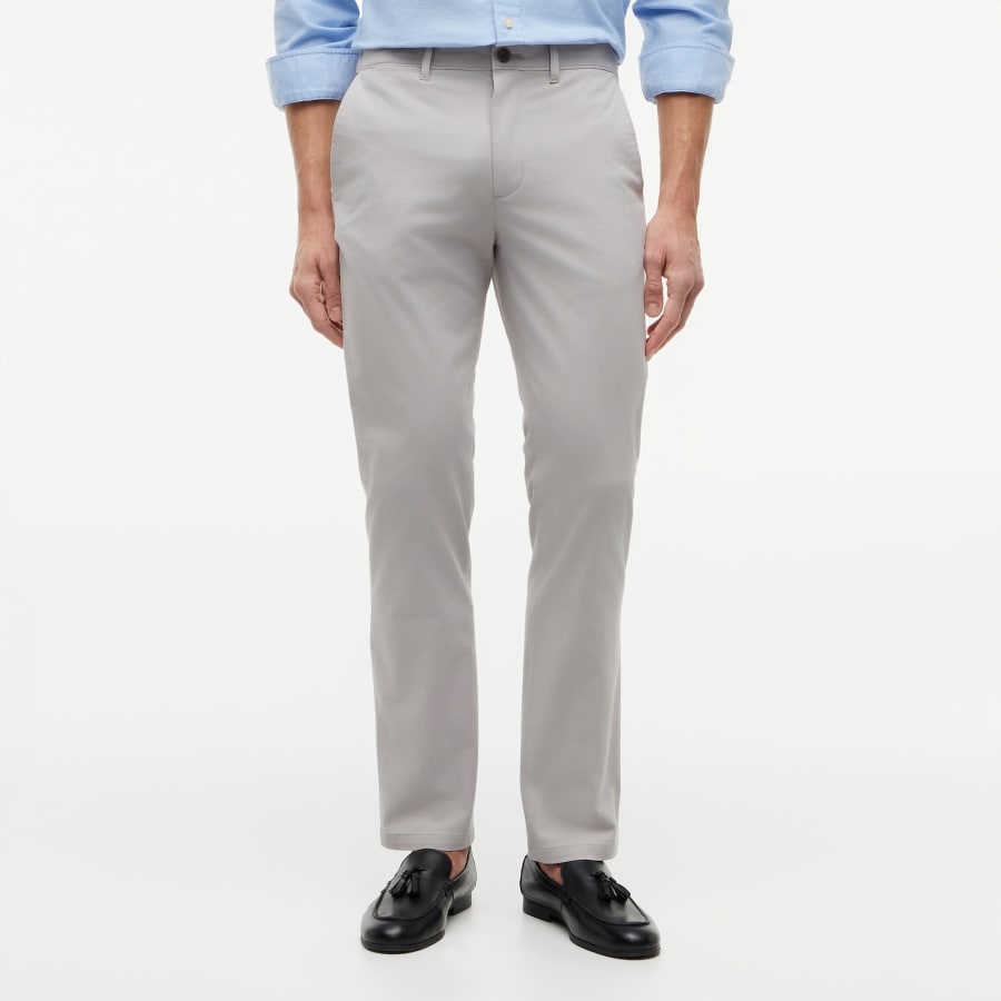 Image number 5 for Tommy Hilfiger Core Denton Twill Trousers Grey