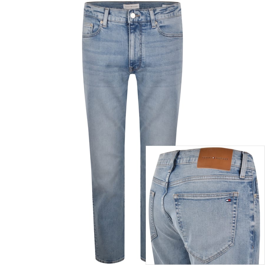 Image number 1 for Tommy Hilfiger Denton Straight Fit Jeans Blue
