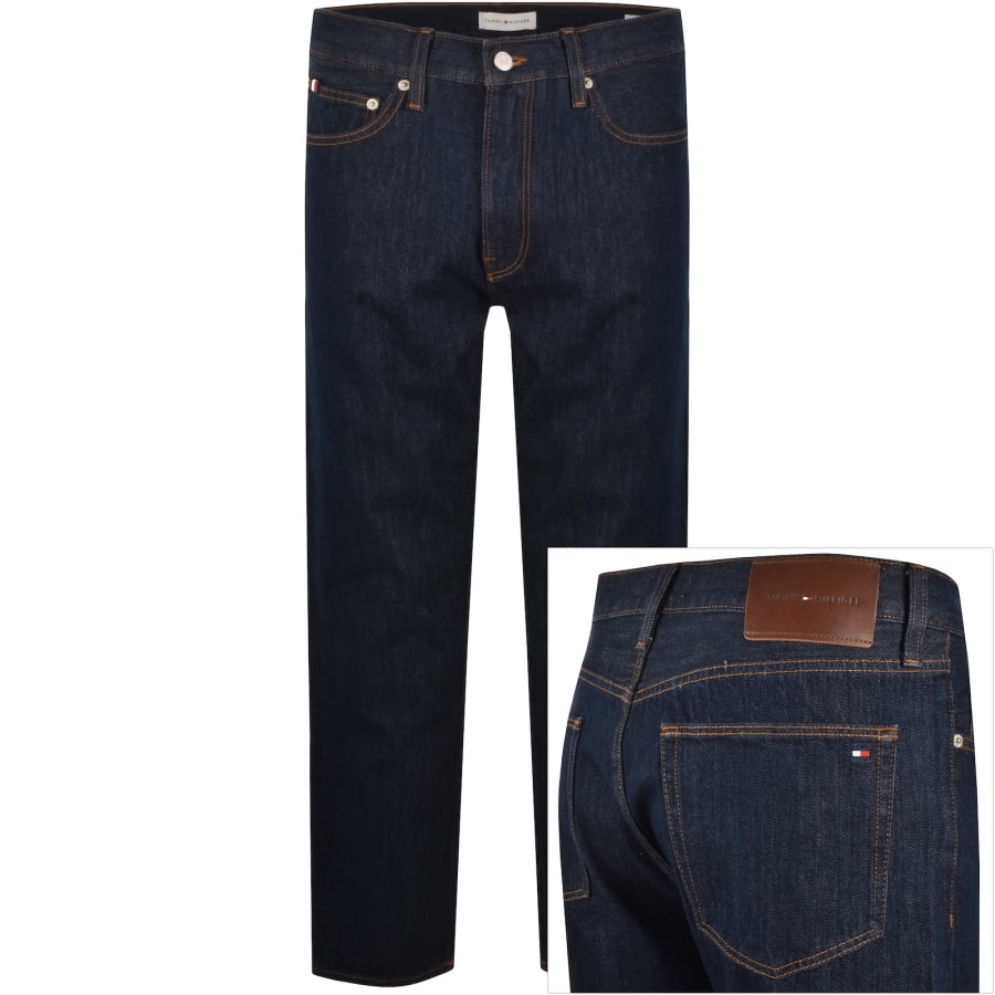 Image number 1 for Tommy Hilfiger Dover Regular Straight Jeans Blue