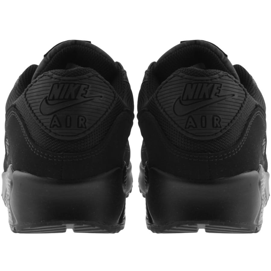 Image number 2 for Nike Air Max 90 Trainers Black