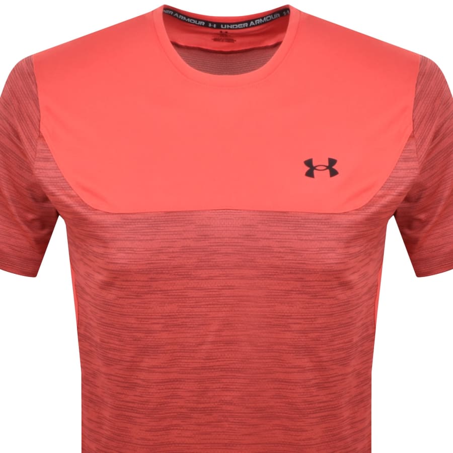Image number 2 for Under Armour Tech Utility T Shirt Red