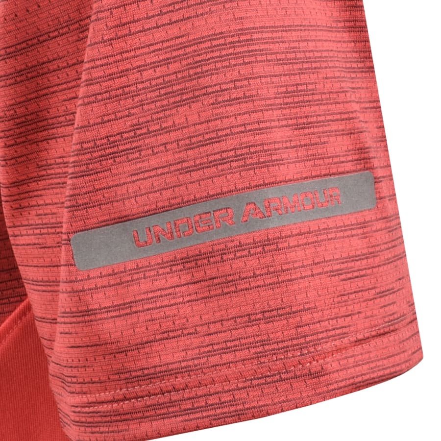 Image number 4 for Under Armour Tech Utility T Shirt Red