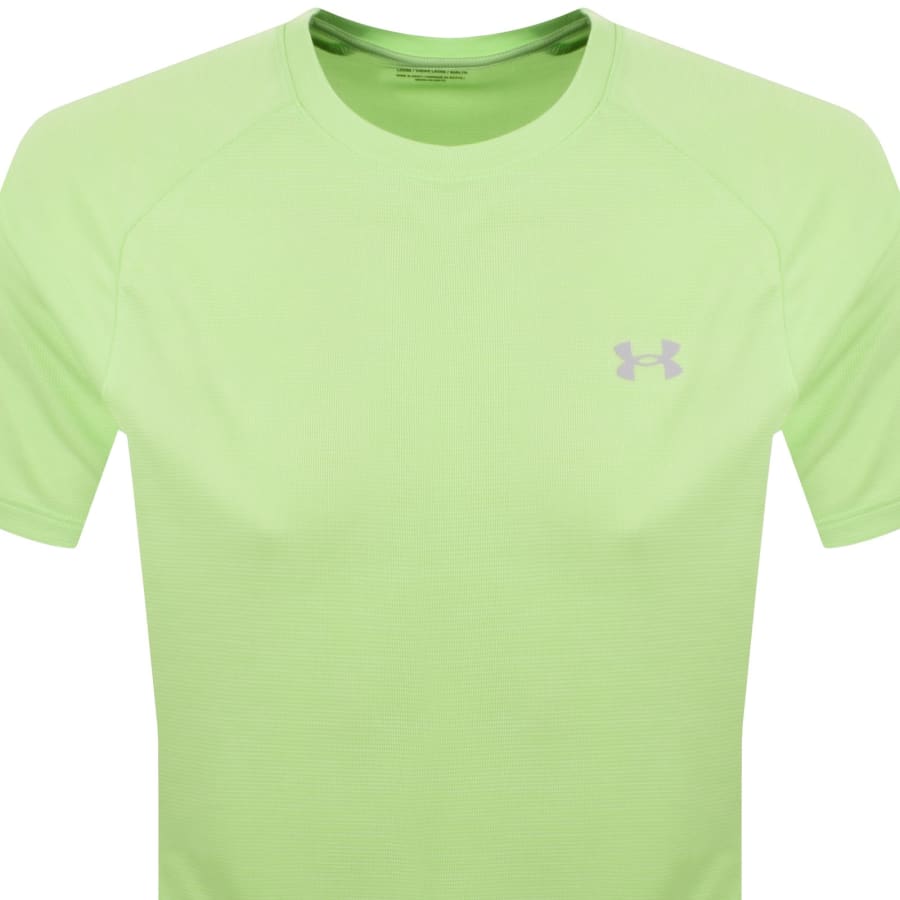 Image number 2 for Under Armour Tech Textured T Shirt Green