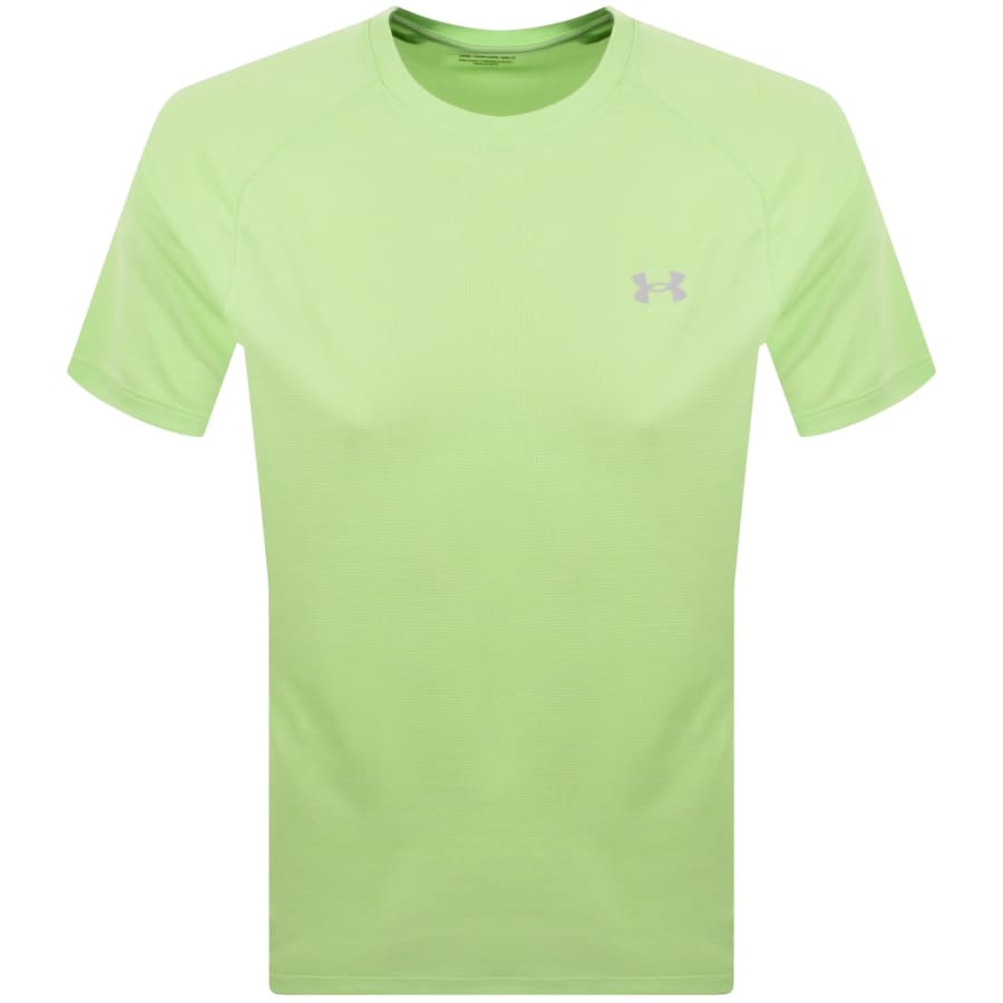 Image number 1 for Under Armour Tech Textured T Shirt Green