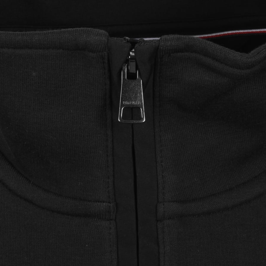 Image number 4 for Tommy Hilfiger Quarter Zip Sweatshirt Black
