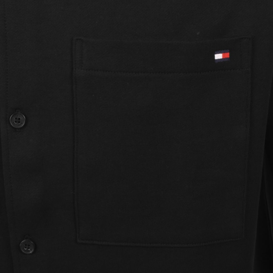 Image number 3 for Tommy Hilfiger Terry Overshirt Black